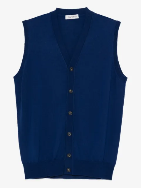 Kangra chaleco con cuello en V