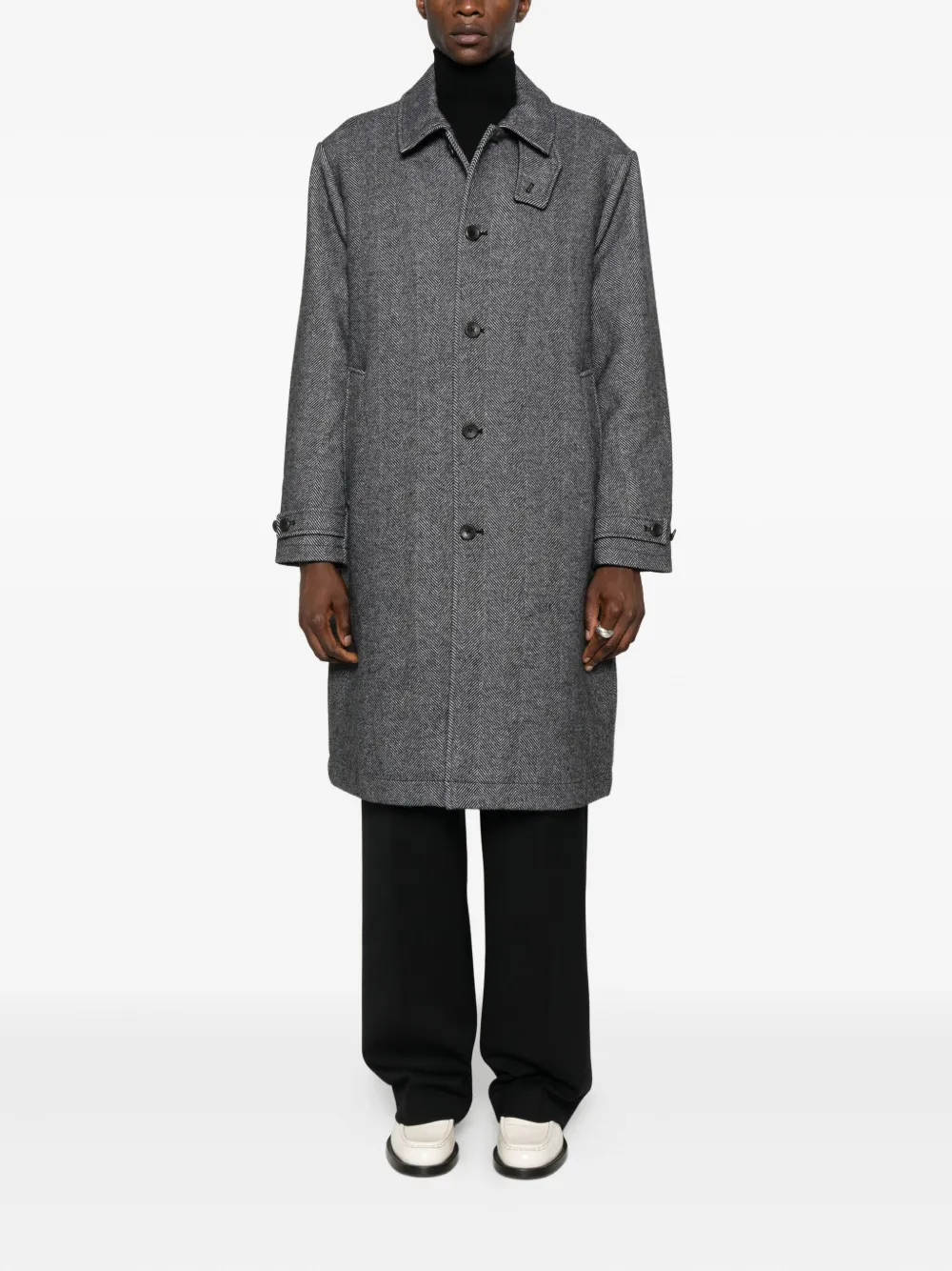Kangra roll-neck sweater - Zwart