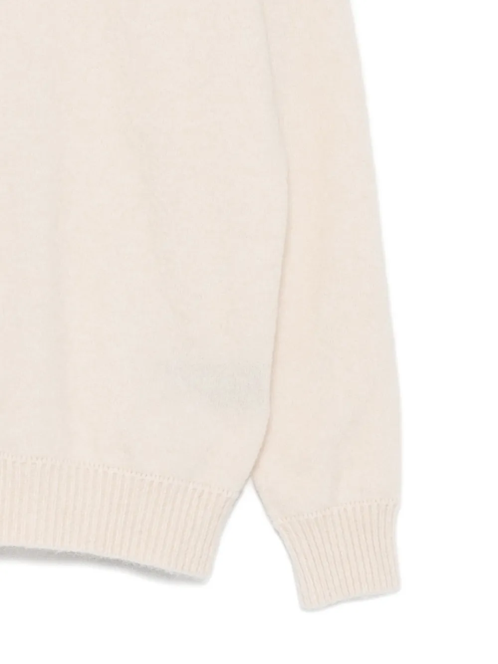 Laneus Crew-neck Sweater In Neutral