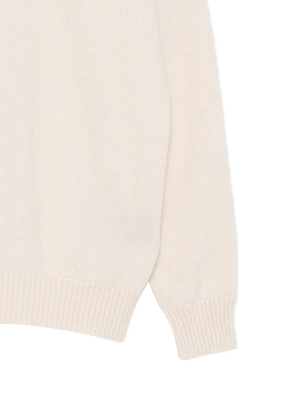 Laneus Trui met ronde hals Beige