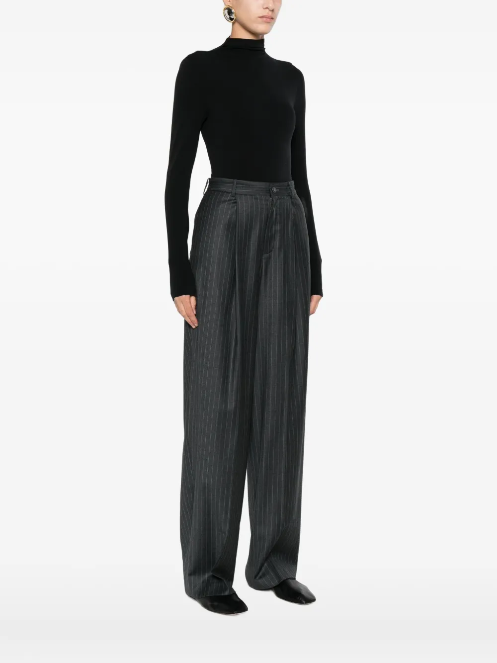 Wolford Long-sleeve Bodysuit In Black