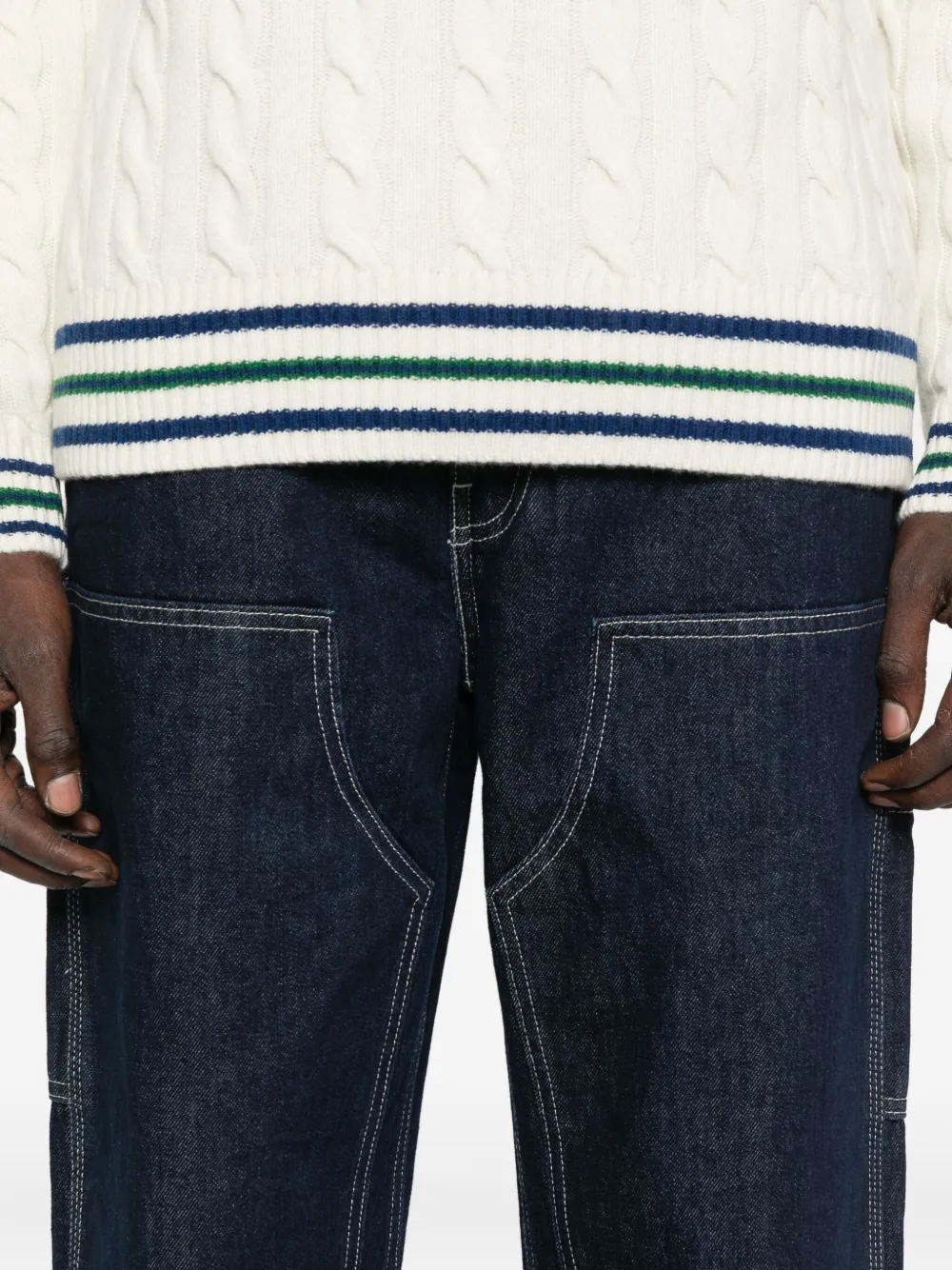 Levi's 568™ jeans met vijf zakken Blauw