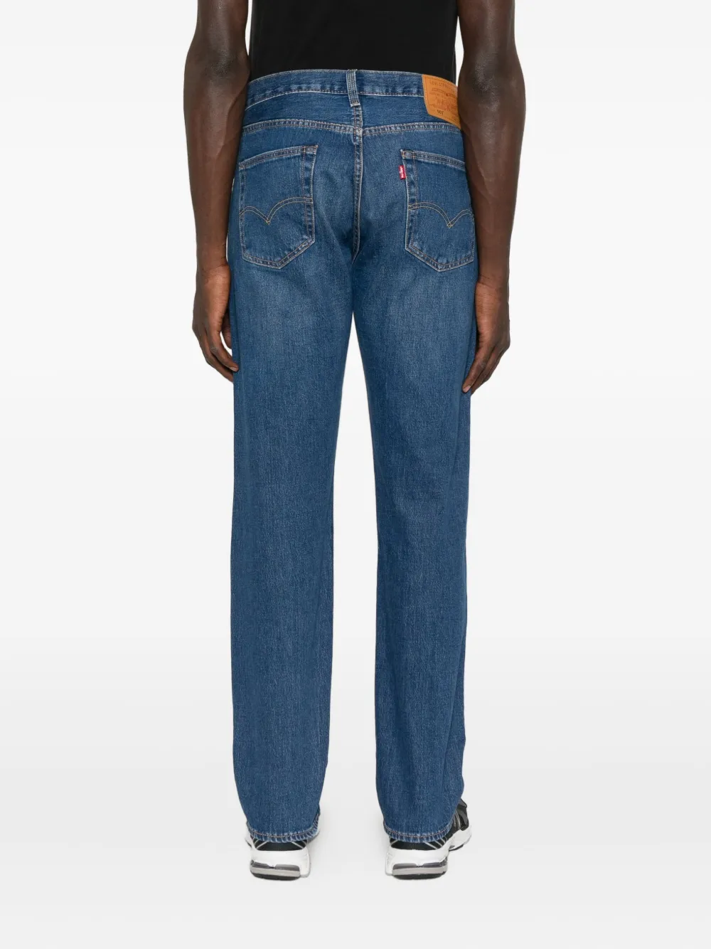 Levi's 501 denim jeans met vijf zakken Blauw