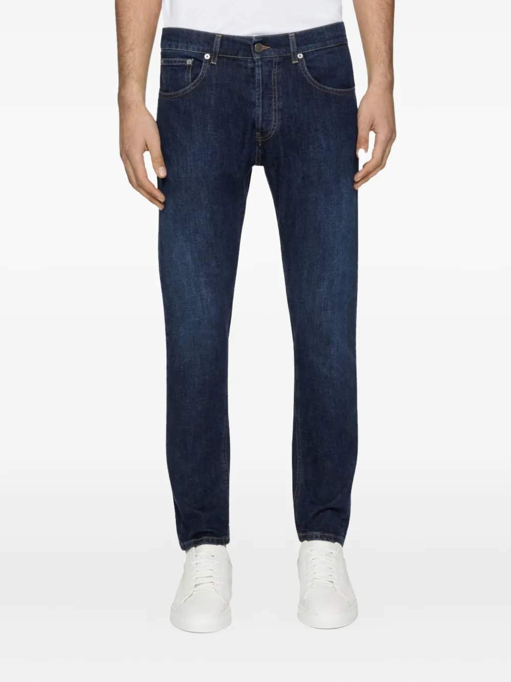 DONDUP washed jeans - Blauw