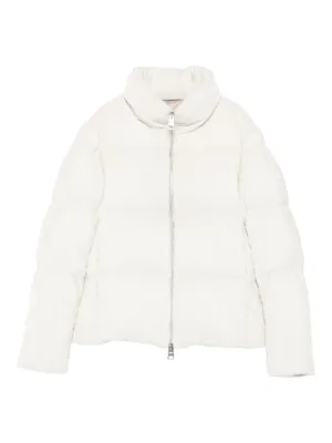 Herno フーデッド キルティングジャケット | ホワイト | FARFETCH JP