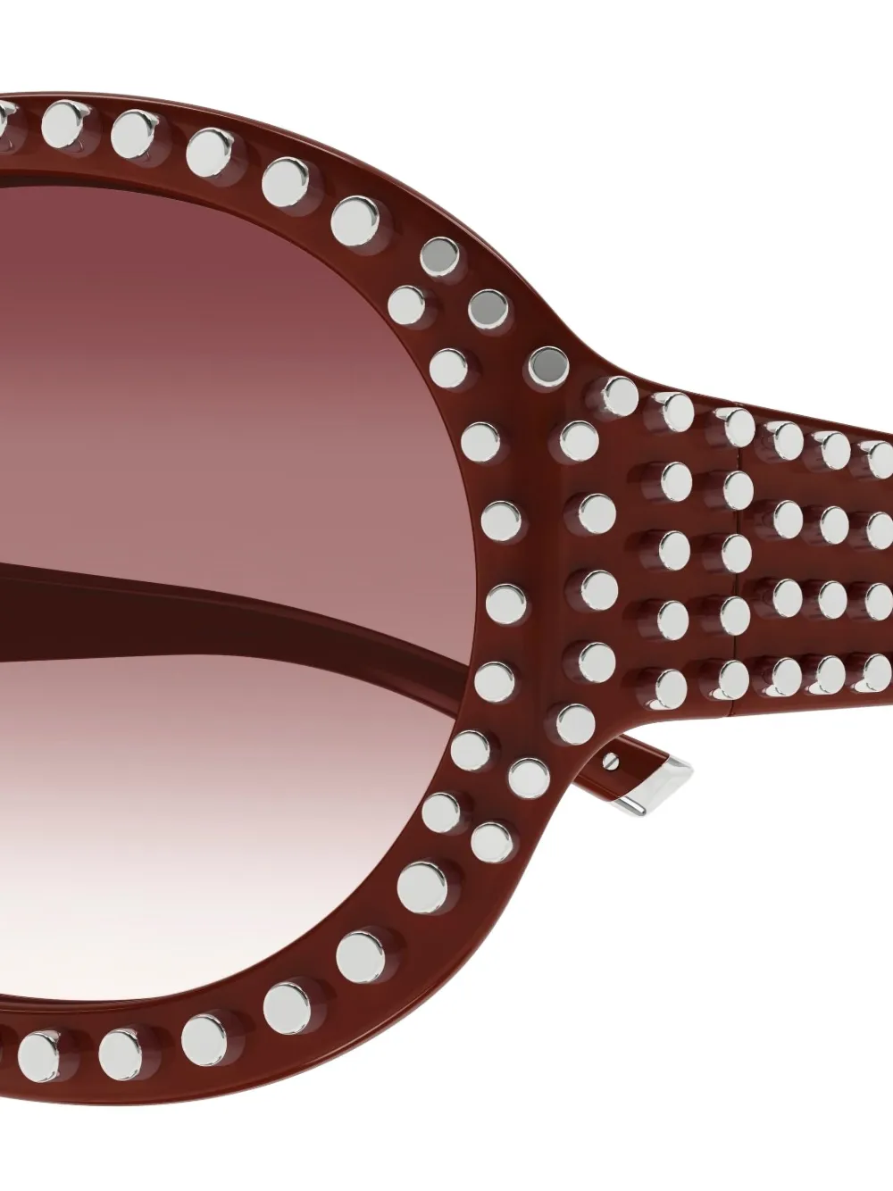 Gucci Eyewear GG2013S stud-embellished sunglasses Rood