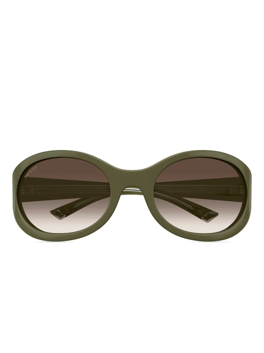 Gucci Eyewear GG2012S oval-frame sunglasses Groen