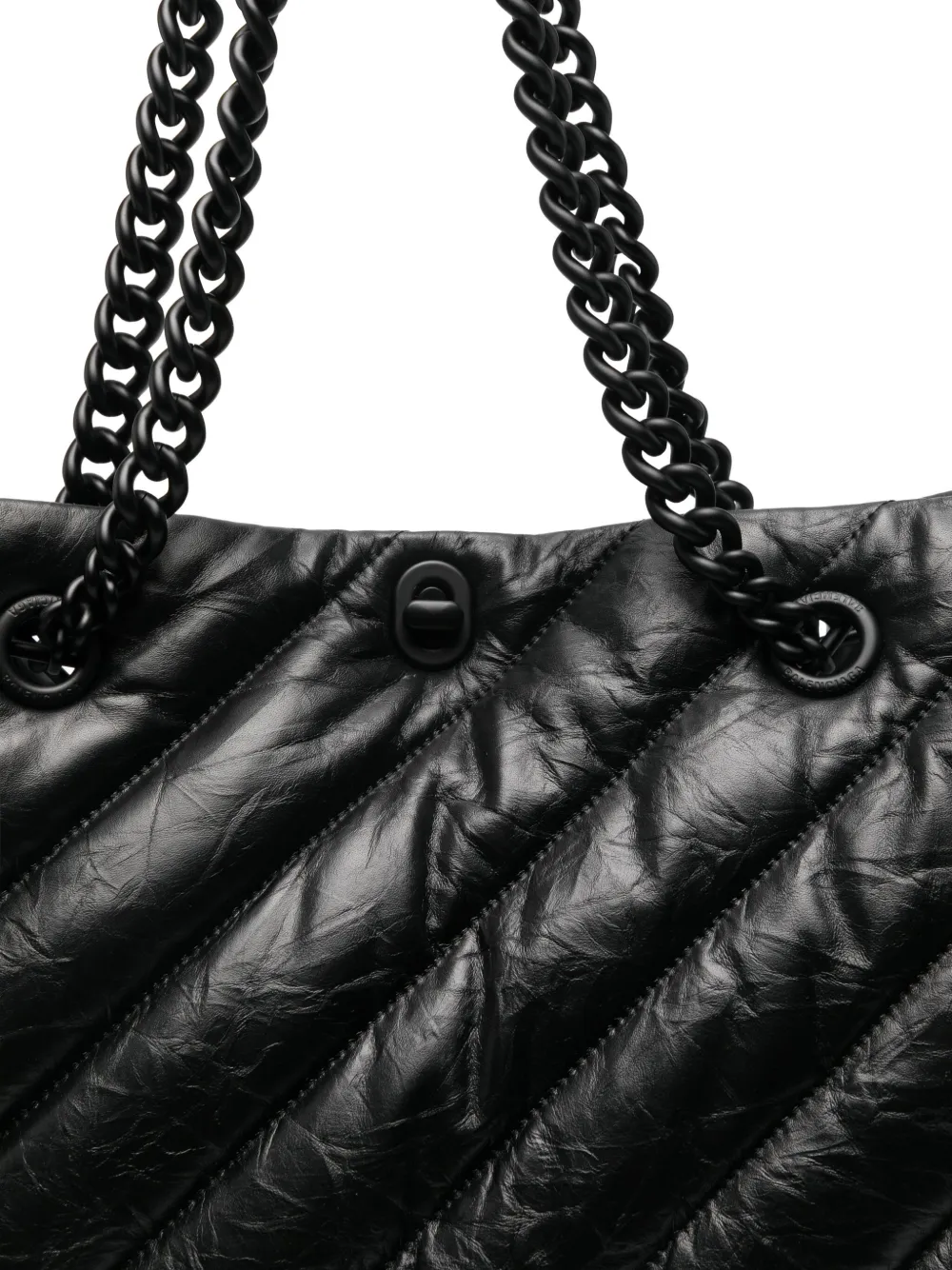 Balenciaga Carry All quilted tote bag Zwart
