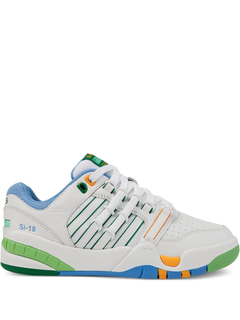 K Swiss SI-18 "White/Blue" sneakers | White | Image 1