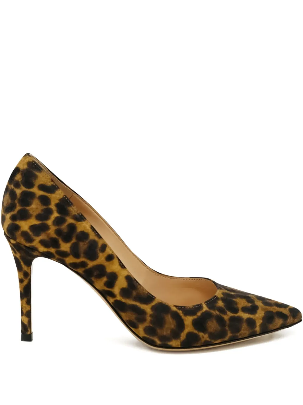 Gianvito Rossi 70mm Gianvito leopard-print stiletto pumps Multicolour