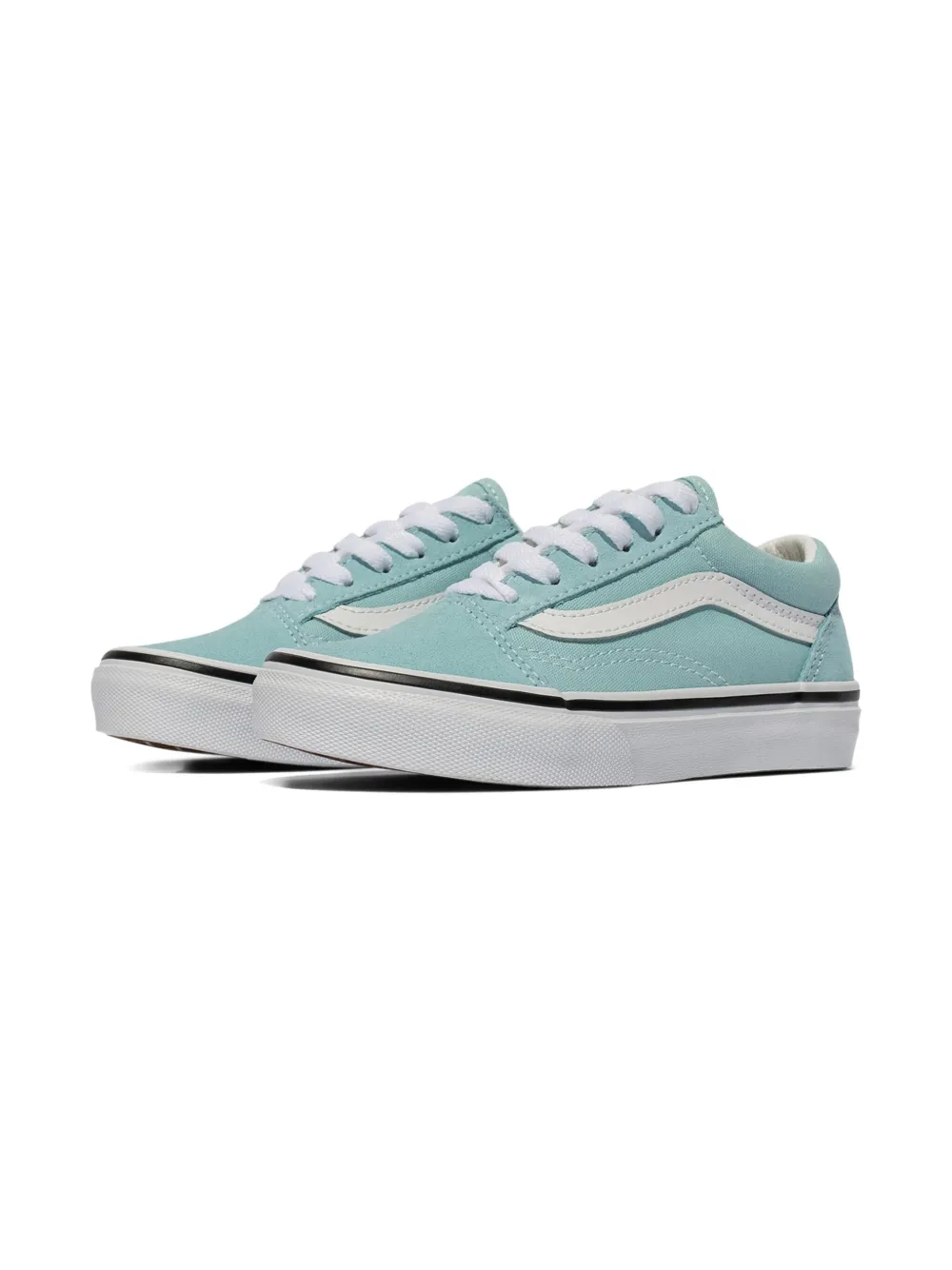 Vans Kids Old Skool "Aquatic True White" sneakers | Girls Shoes | Image 2
