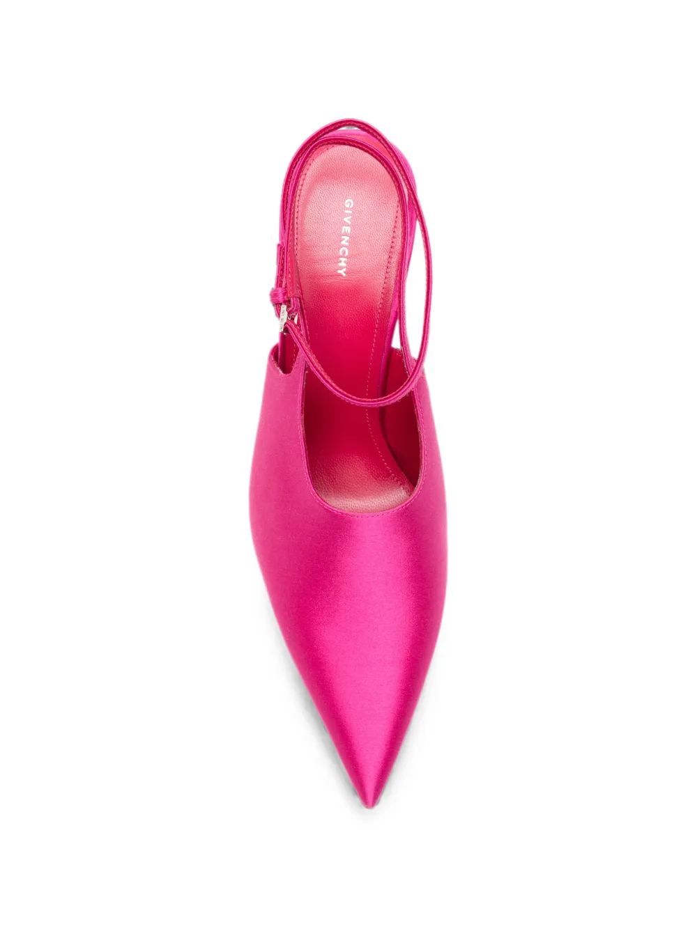 Givenchy pointed-toe wrap-around heeled pumps Roze
