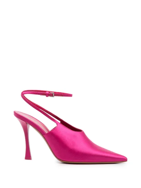 Givenchy pointed-toe wrap-around heeled pumps