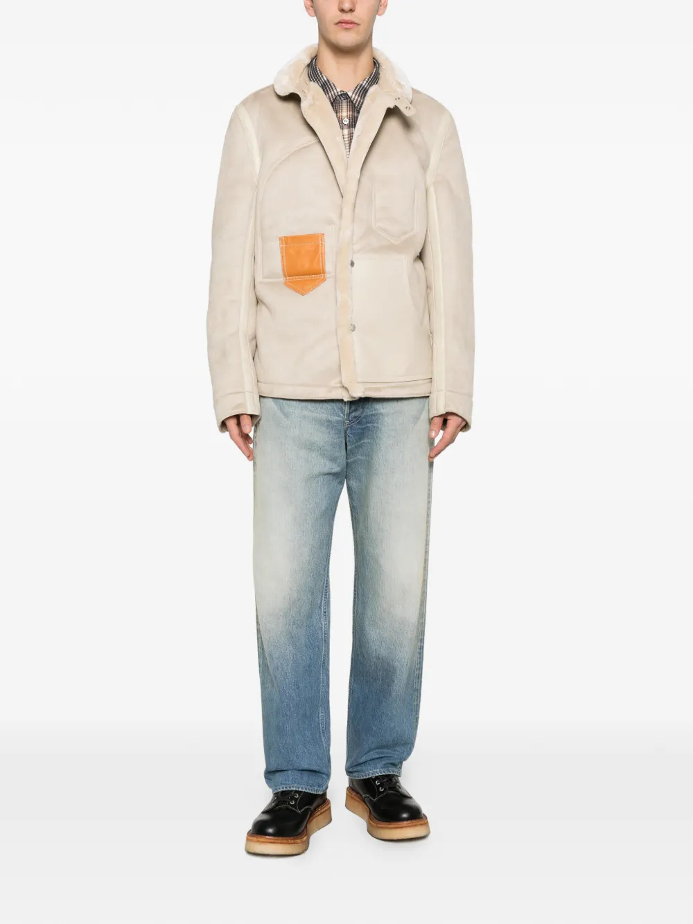 Junya Watanabe MAN chaqueta con bolsillo y paneles | Chamarras bomber | Image 2