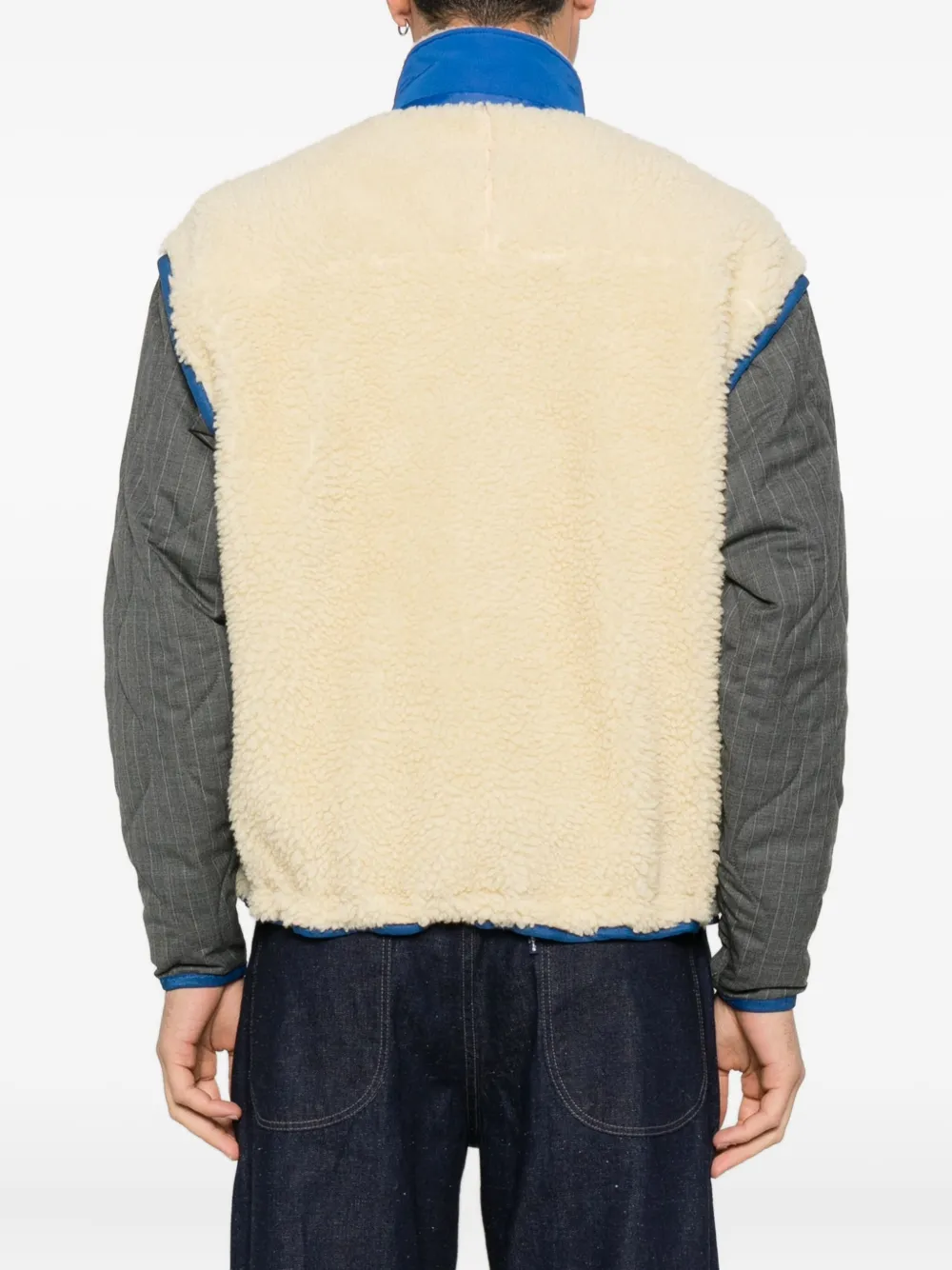 Khoki Zip-up Gilet In Multi