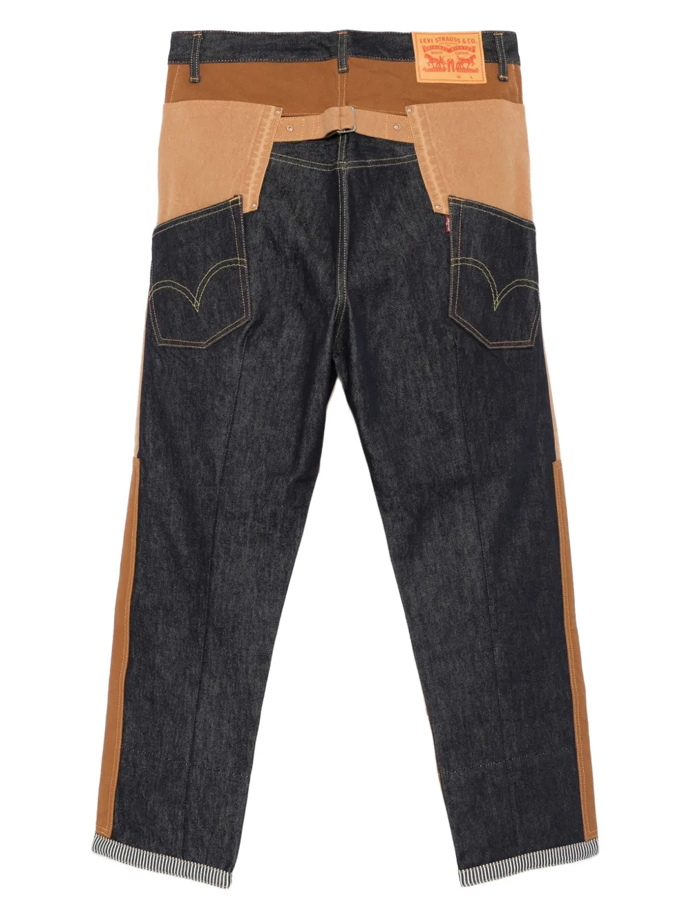 Junya Watanabe MAN patchwork jeans | Regular-Fit & Straight Leg Pants | Image 2
