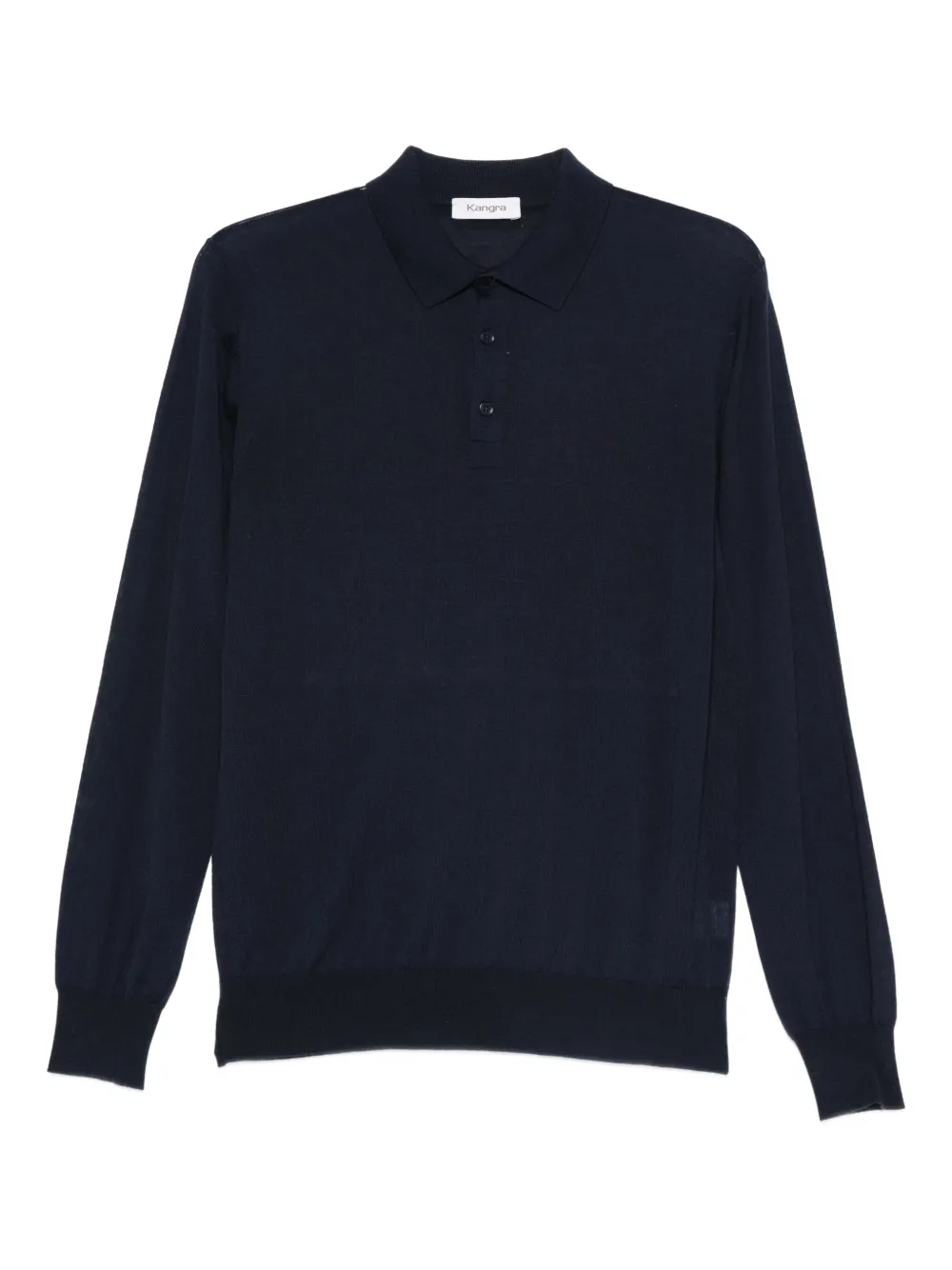 Kangra long-sleeve polo shirt | Blue | Image 1