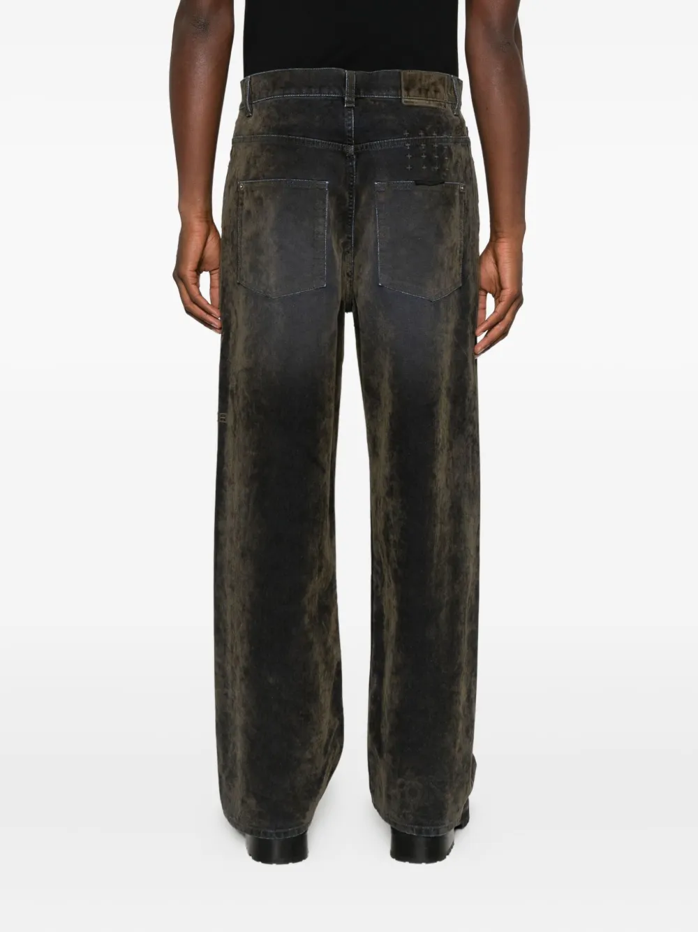 Ksubi Button-fastening Jeans In Black