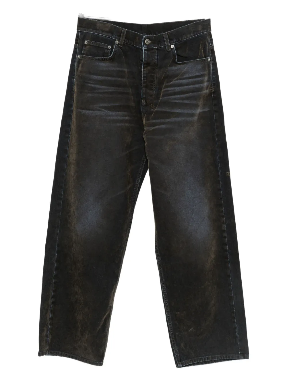 Ksubi Button-fastening Jeans In Black