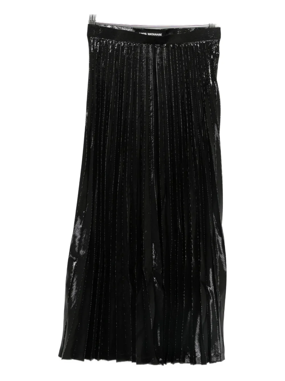 Junya Watanabe pleated skirt - Nero