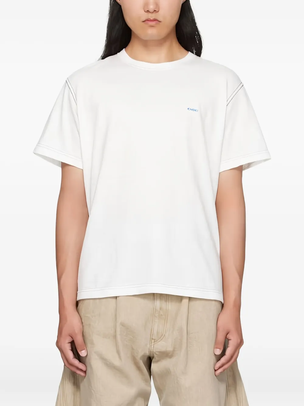 KHOKI playera con estampado gráfico | blanco | Image 1