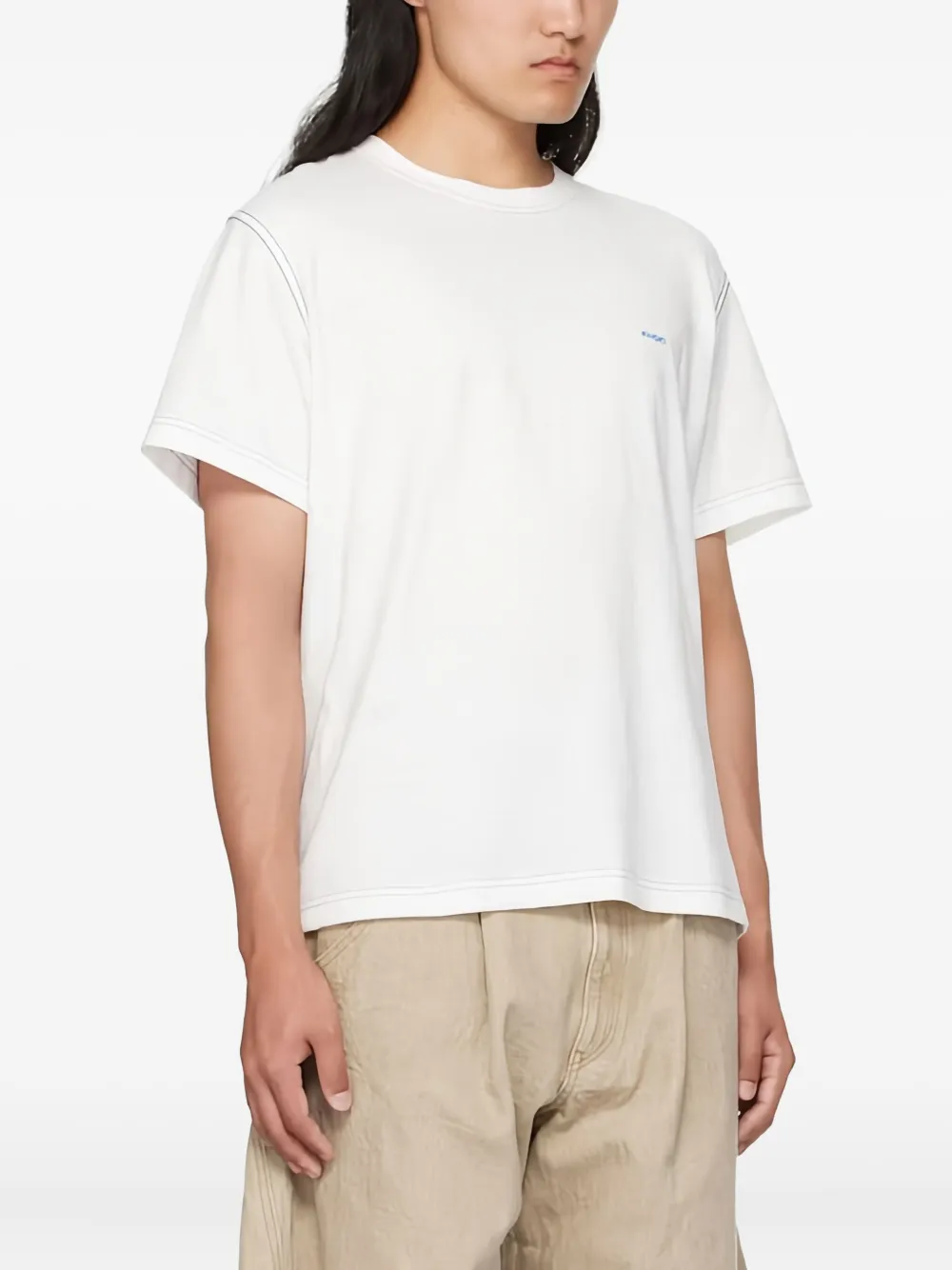 Topstitch Graphic-Print T-Shirt