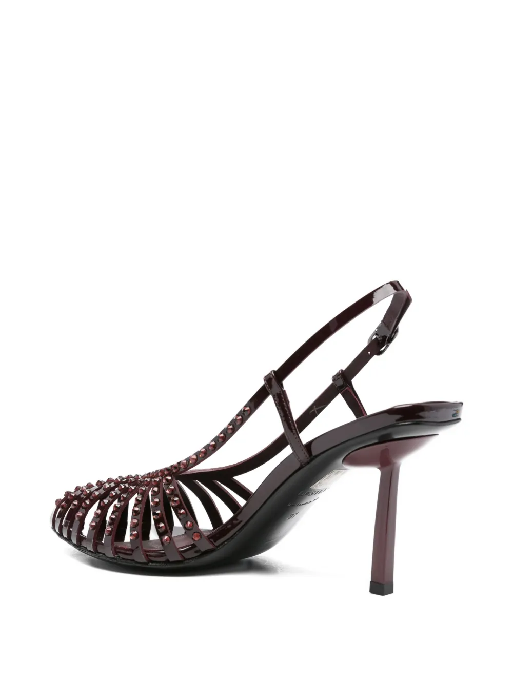 Le Silla 85mm Crystal-embellished Sandals In Red