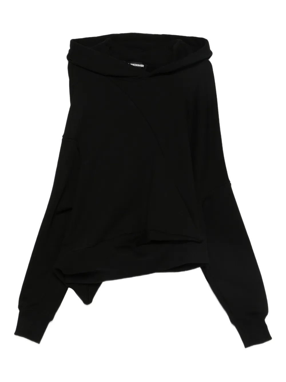Junya Watanabe Felpa con design asimmetrico | nero | Image 1