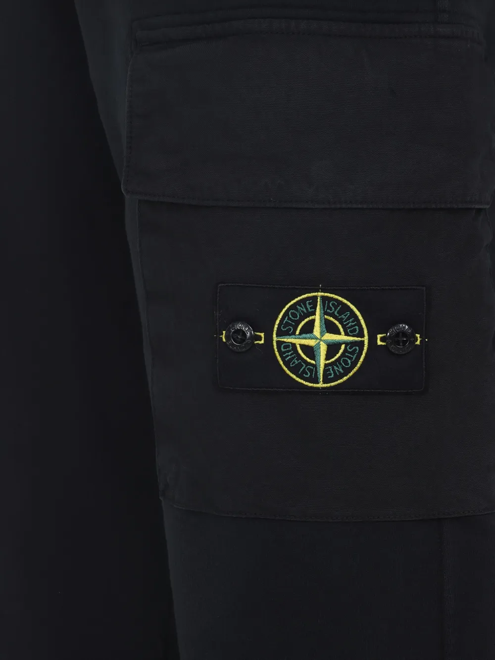 Stone Island patch-pocket track pants Zwart