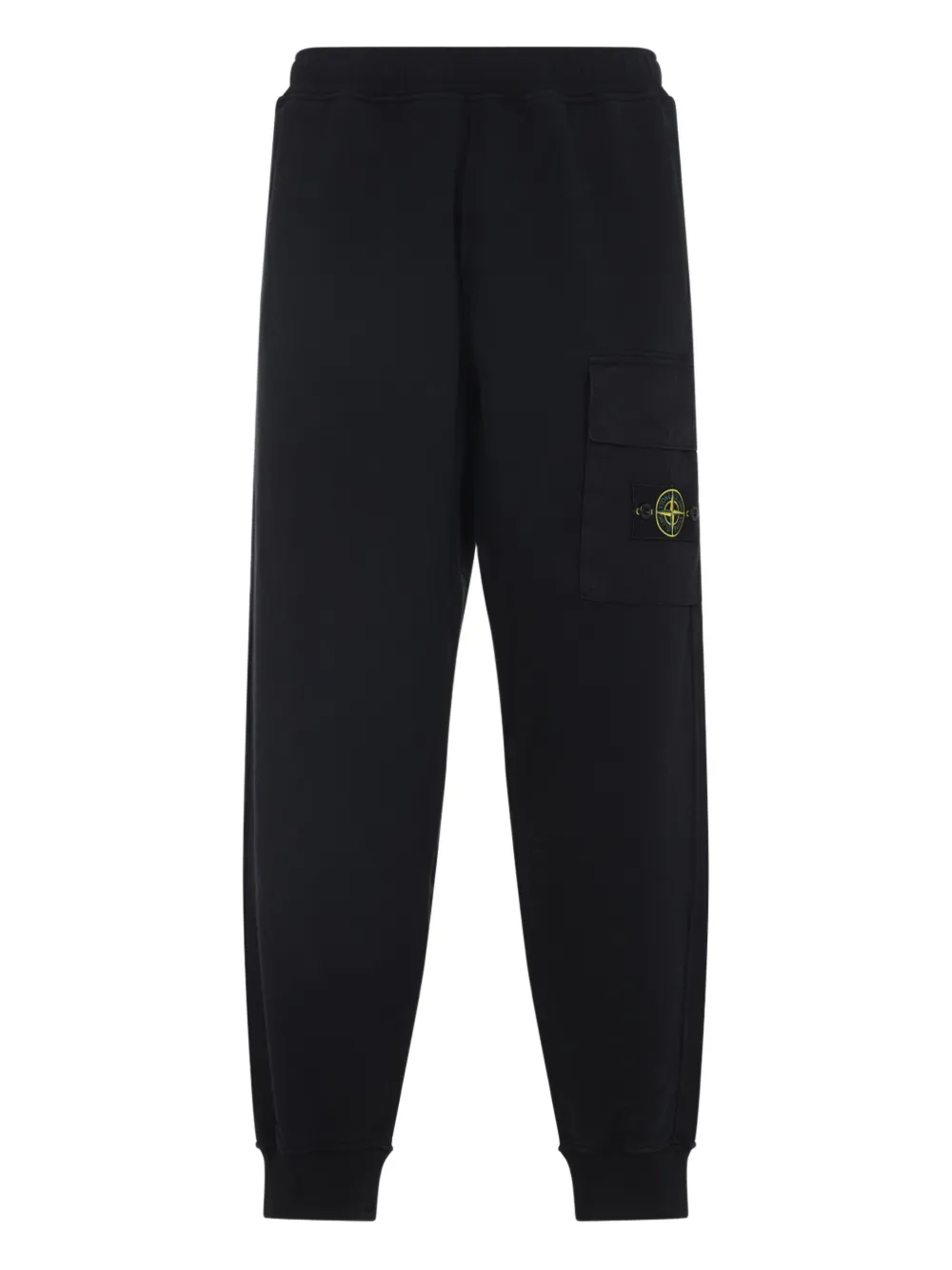 Stone Island patch-pocket track pants Zwart