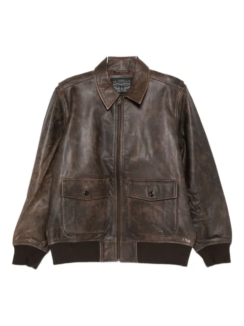 Levi's leather coat