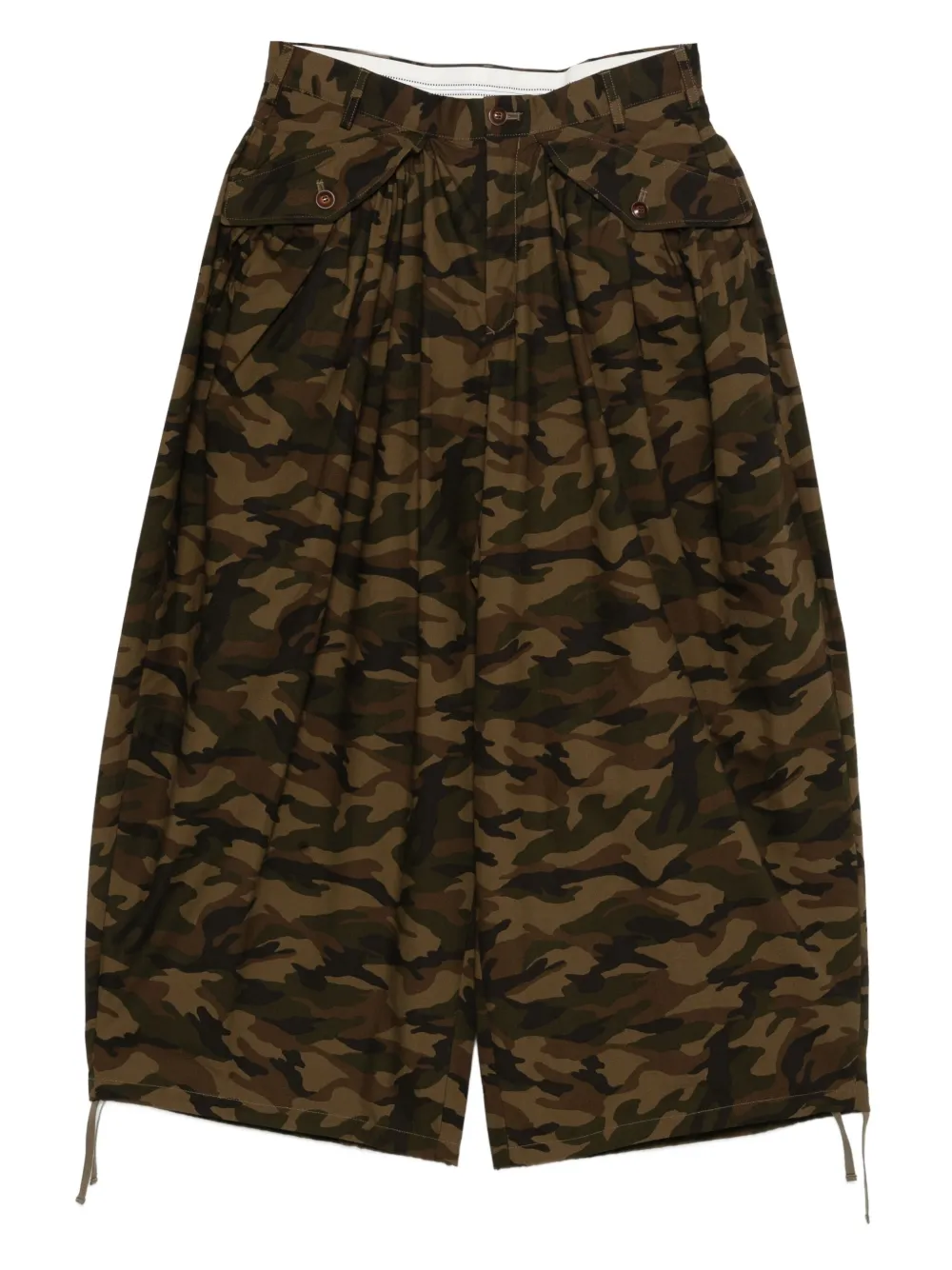 KHOKI camouflage trousers | Green | Image 1