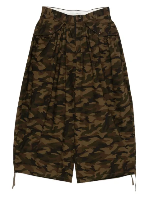 KHOKI camouflage trousers