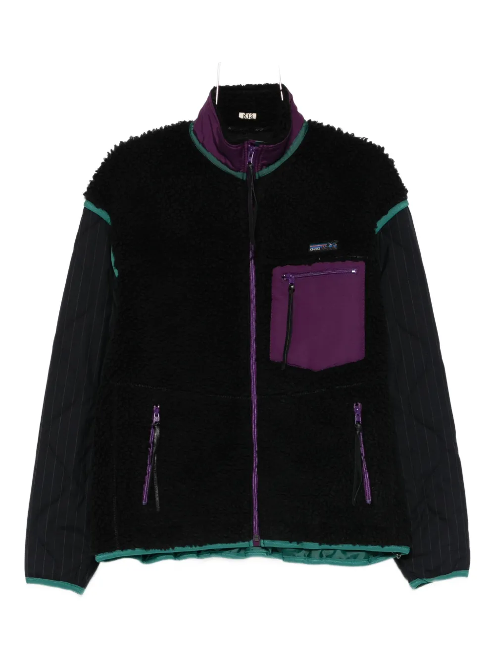 KHOKI panelled jacket | Black | Image 1
