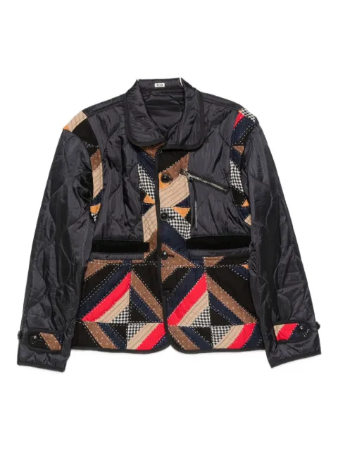 KHOKI patchwork zip jacket