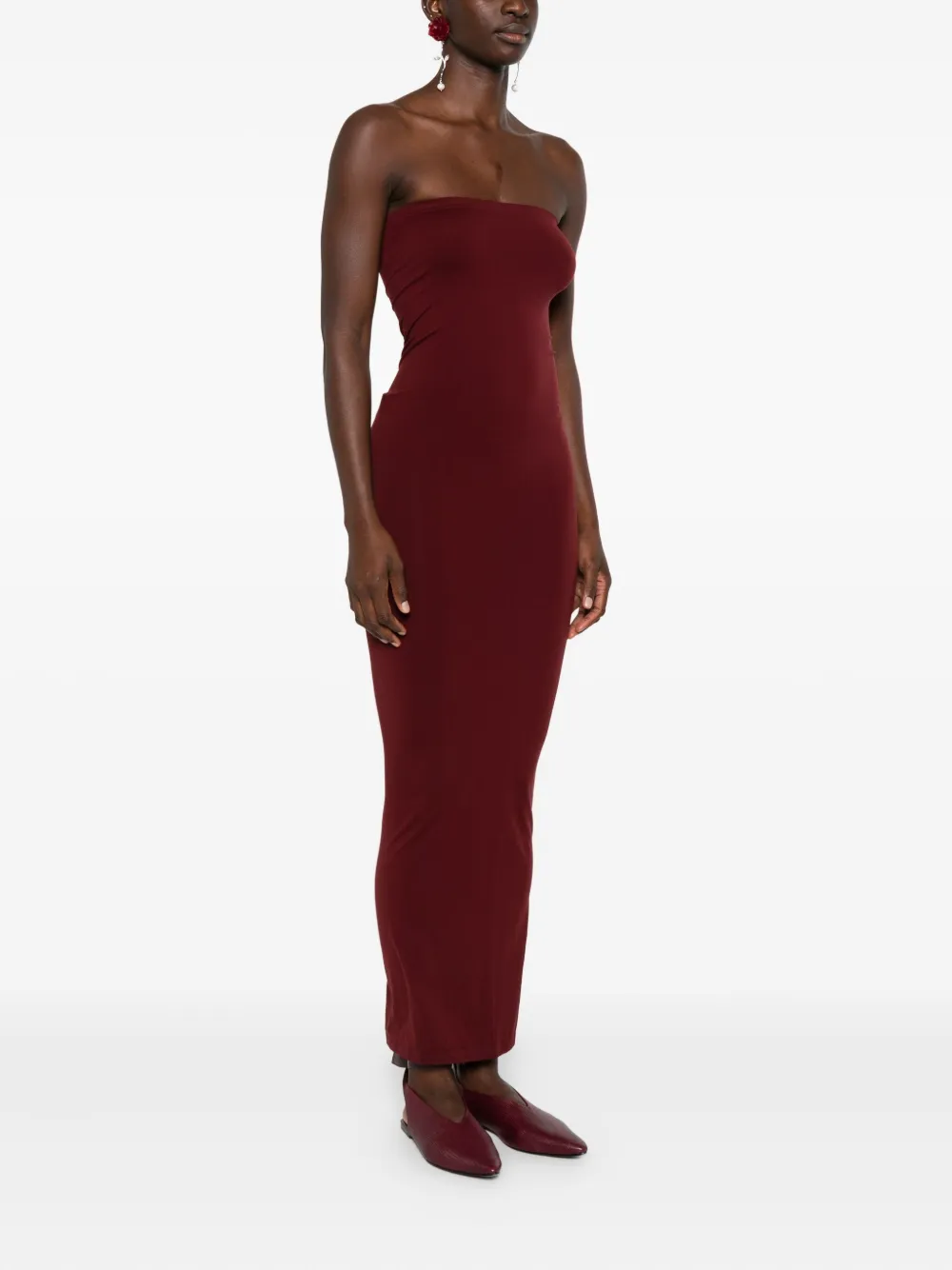 Wolford strapless maxi dress - Rood