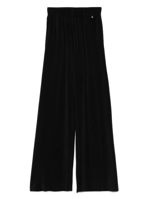 Herno pleated wide-leg trousers