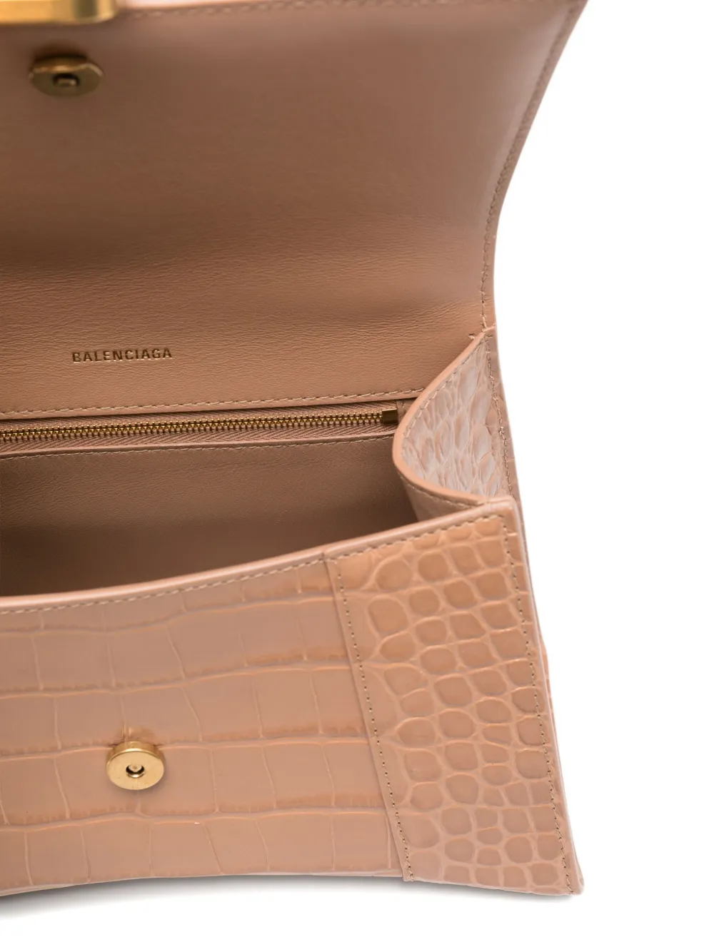 Balenciaga small Hourglass tote bag Beige