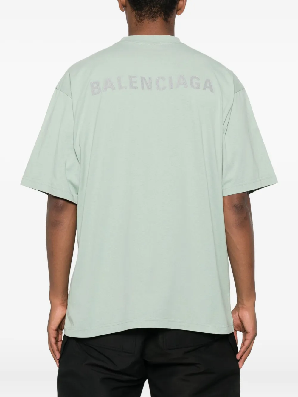Balenciaga short-sleeved T-shirt Groen