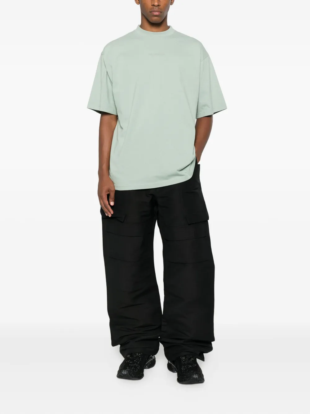 Balenciaga short-sleeved T-shirt Groen