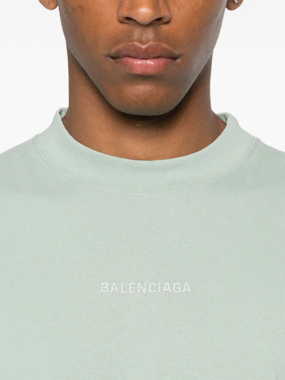 Balenciaga short-sleeved T-shirt Groen