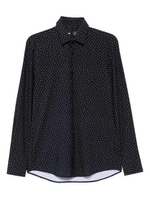 BOSS long-sleeves patterned shirt
