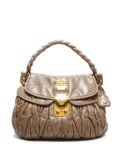 Miu Miu Pre-Owned 2000-2020 Matelassé shoulder bag - Neutrals