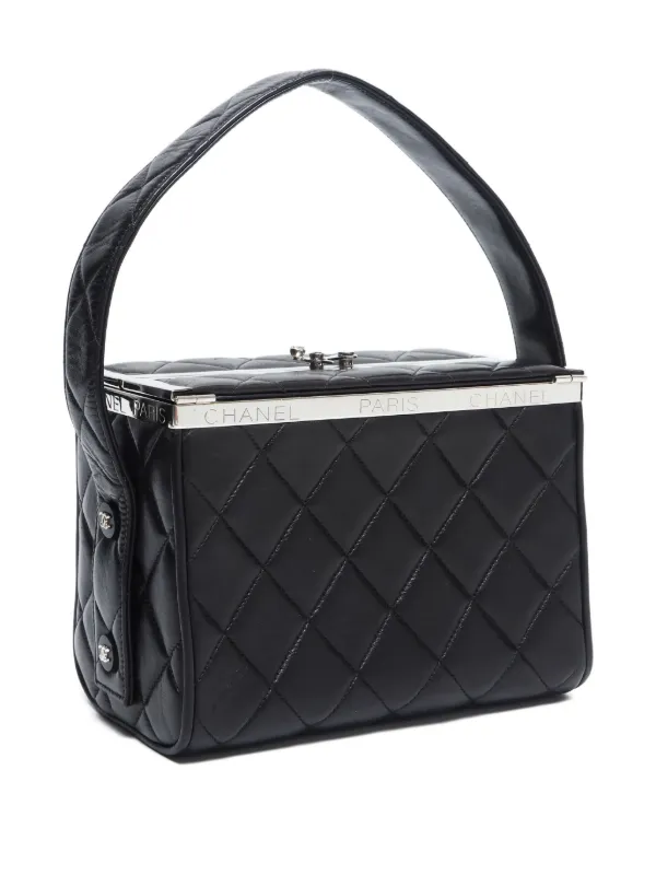 CHANEL Pre-Owned 1994-1999 キルティング ハンドバッグ | ブラック