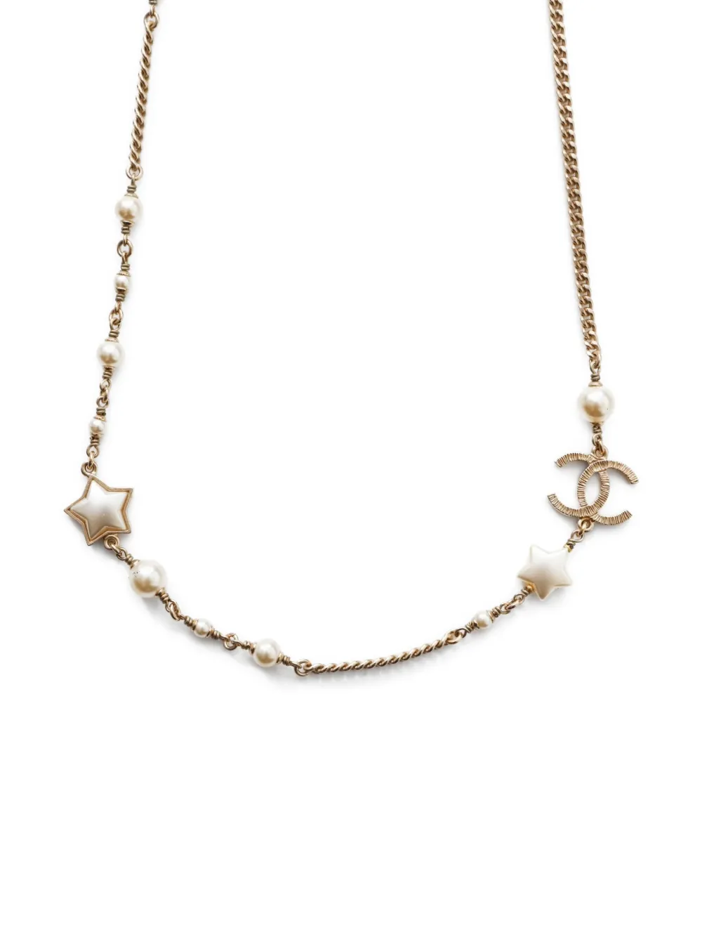 CHANEL Pre-Owned 2017 CC Mark star necklace | Image 2