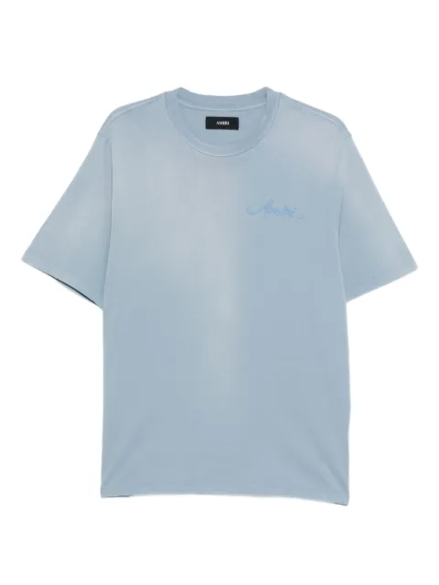 AMIRI embroidered cotton T-shirt