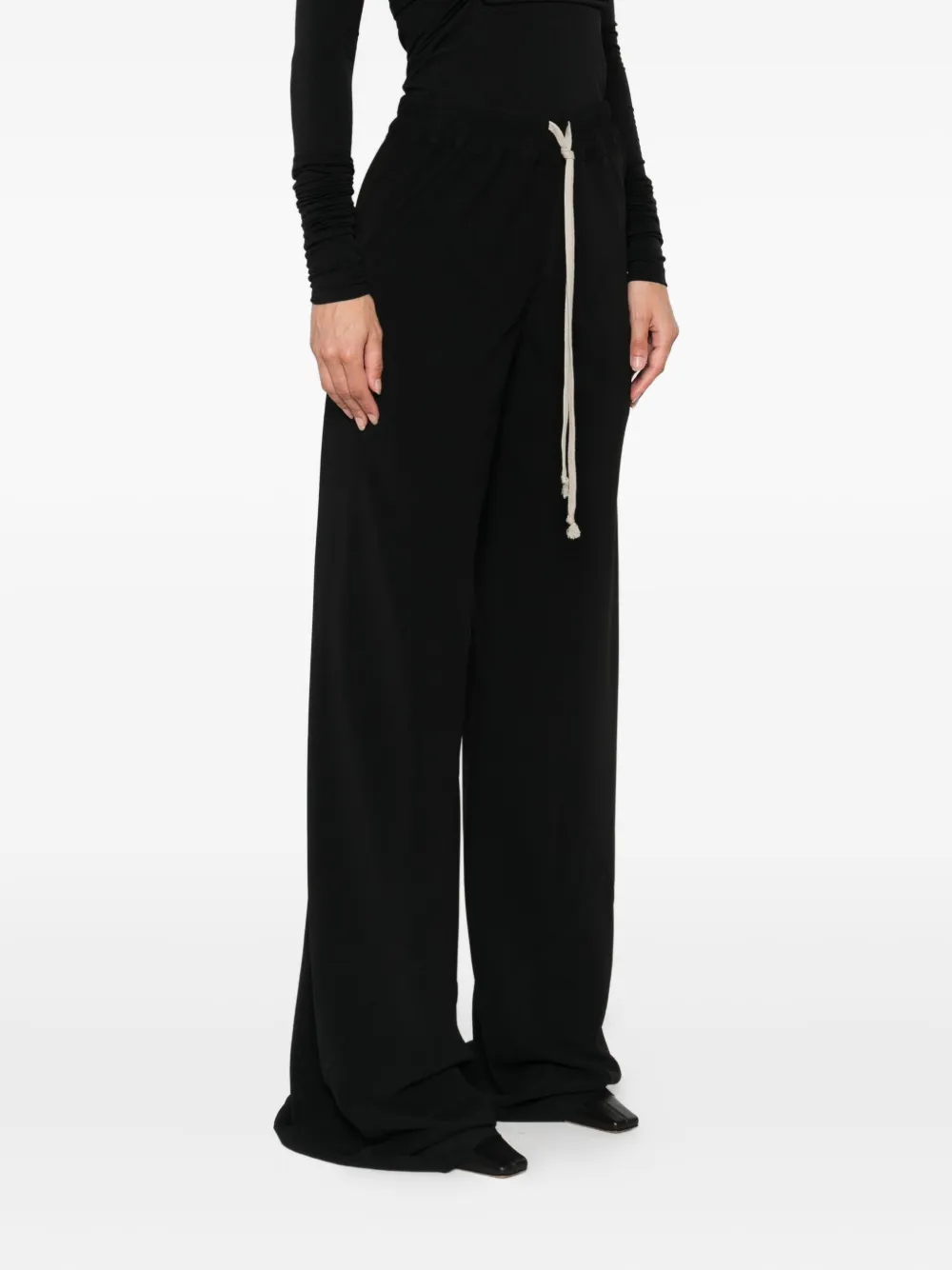 Rick Owens Broek met trekkoord Zwart