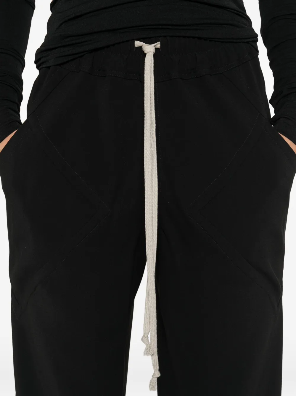 Rick Owens Broek met trekkoord Zwart