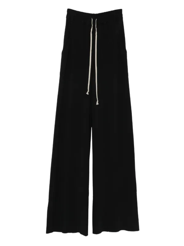 パンツ Rick Owens Wide-Leg Cotton Muslin Pants With Drawstring Rick Owens Wide-Leg Cotton Muslin Pants With Drawstring