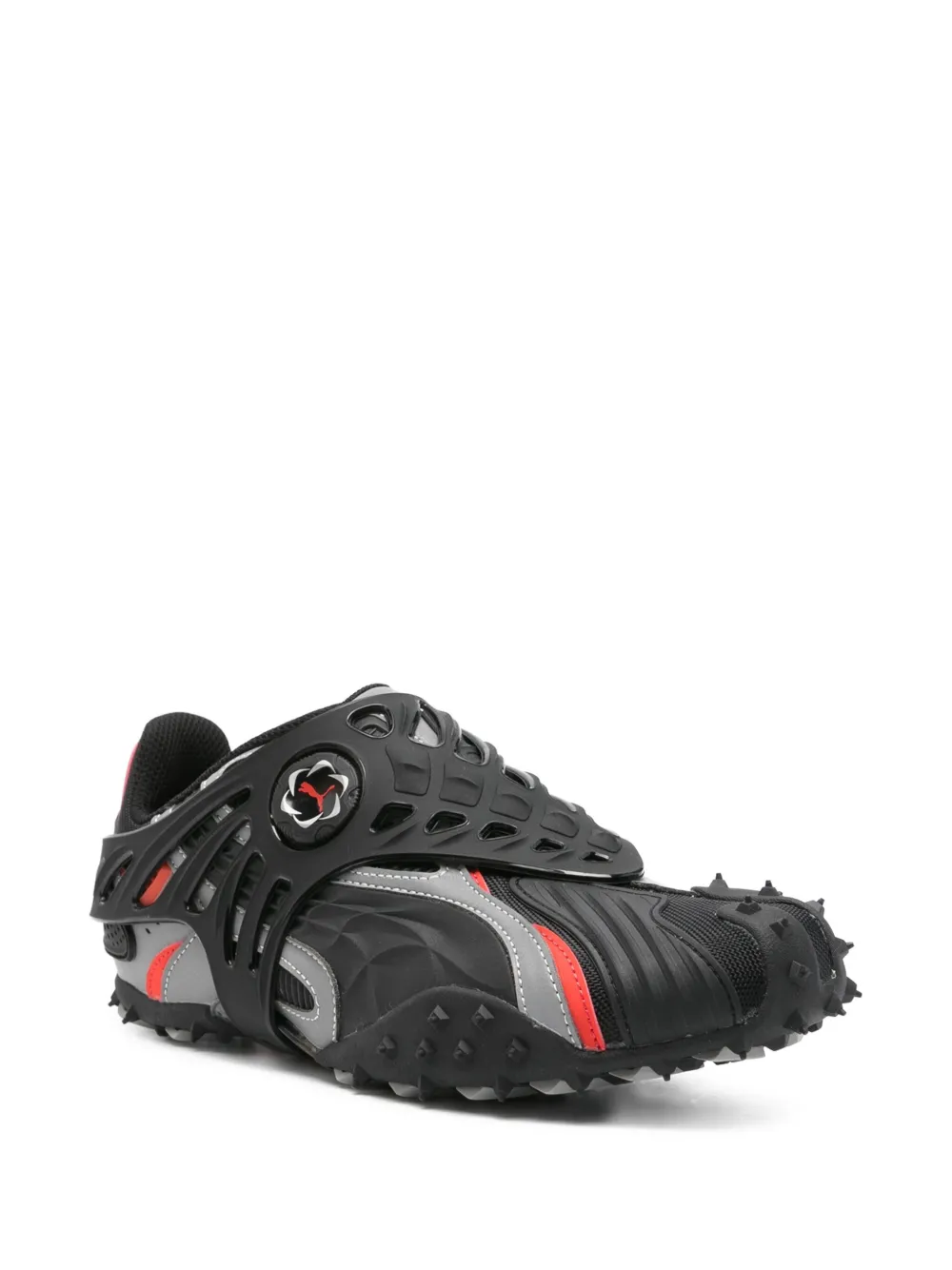 PUMA x A$AP ROCKY Mostro Gabbia cage-detail studded trainers Black